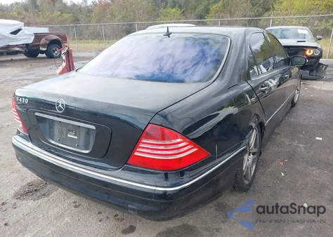 2006 Mercedes-Benz S 430 z USA, uszkodzony, nr VIN WDBNG70J86A483659